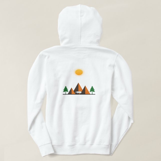 Nature Escape Women's Hoodie (Design Rückseite)