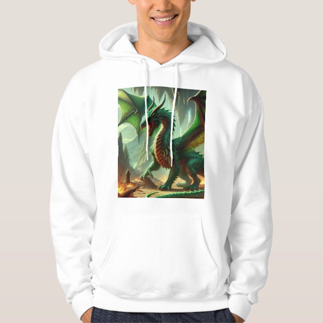 Nature Fairy Dragon Hoodie (Vorderseite)