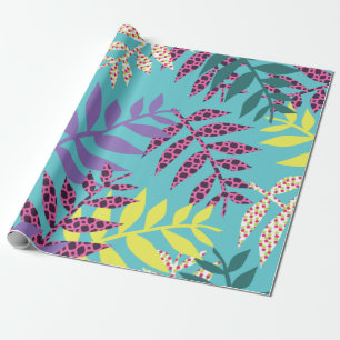 Nature Floral Girly Trendy Geschenkpapier