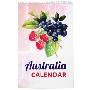 Nature Foods   Calendrier mural Australie 2026