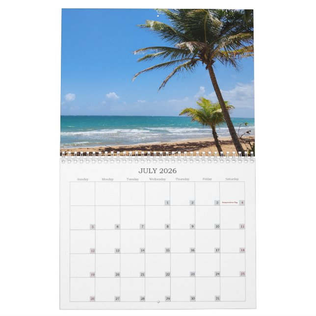 Nature Foto Calendar Kalender (Jul 2026)