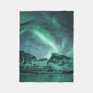 Nature Foto Nord Lights Fleecedecke