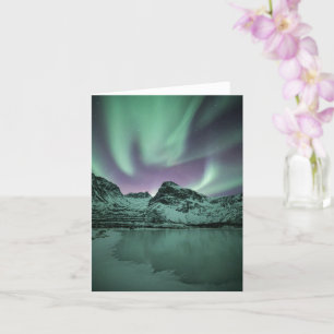 Nature Foto Nord Lights Karte