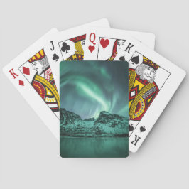 Nature Foto Nord Lights Spielkarten