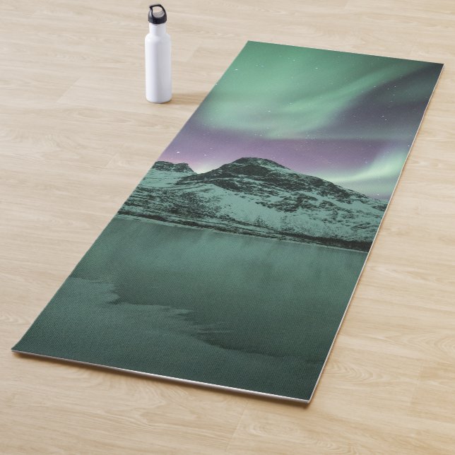 Nature Foto Nord Lights Yogamatte (Beispiel)