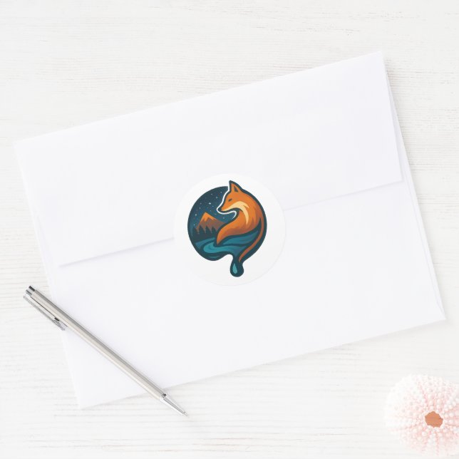 Nature Fox Sticker (Umschlag)