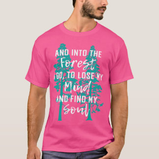 Nature Gifts Camping Tshirt Wanderung Geschenk für