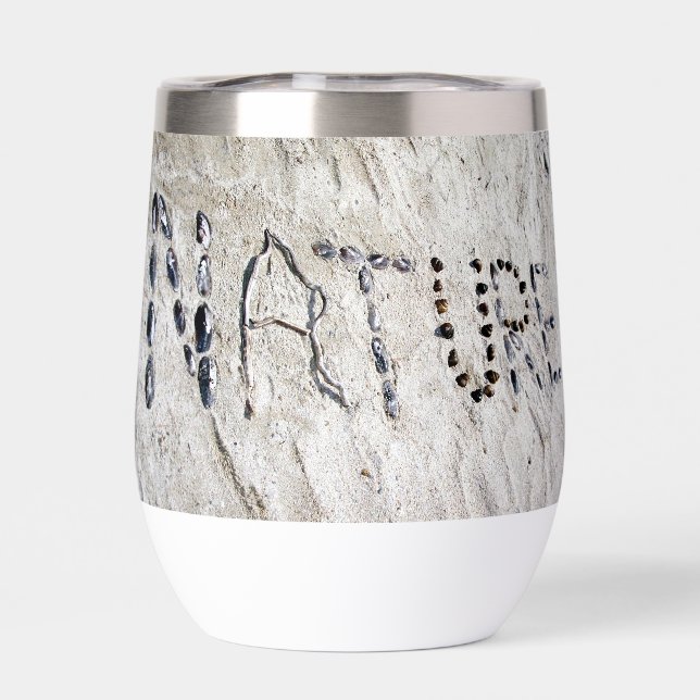 Nature Graphique Coques d'art dans le sable (Arrière)