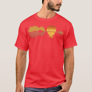 Nature guitar with guitarist and guitar with natur T-Shirt