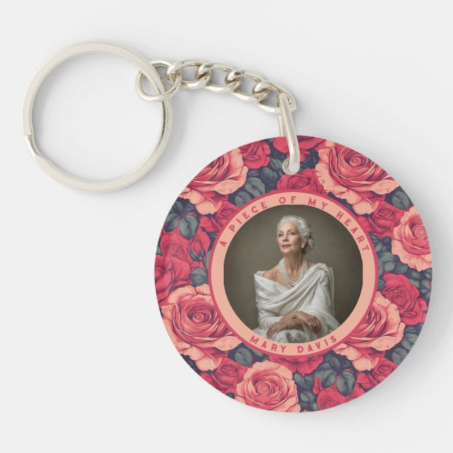 Nature-inspired Gifts For Dad Custom Photo Rose (Devant)