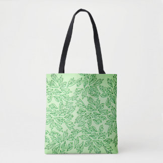 Nature-Inspired Leaf Pattern Tote bag Tasche
