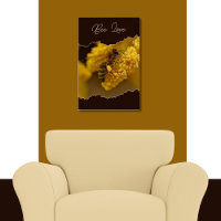 Nature Inspiriert Bienen-Liebe Insekt Gelb & Schwa