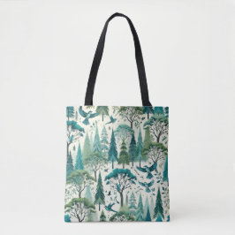 Nature Inspiriert Nahtloses Design Tasche