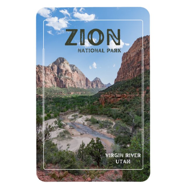 Nature Inspiriert Souvenirs Magnet (Vertikal)