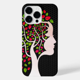 Nature Lady - Retro Edition iPhone 14 Pro Max Hülle