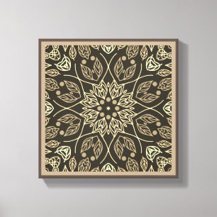 Nature Line Art Abstrakte originelle Wanddekoratio Leinwanddruck