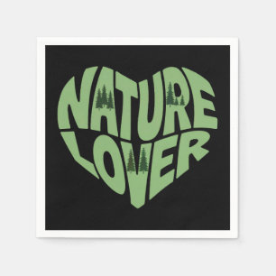 Nature Lover Cocktail Napkins Serviette