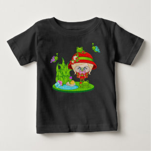 Nature Lover Frog Fee Baby T-shirt