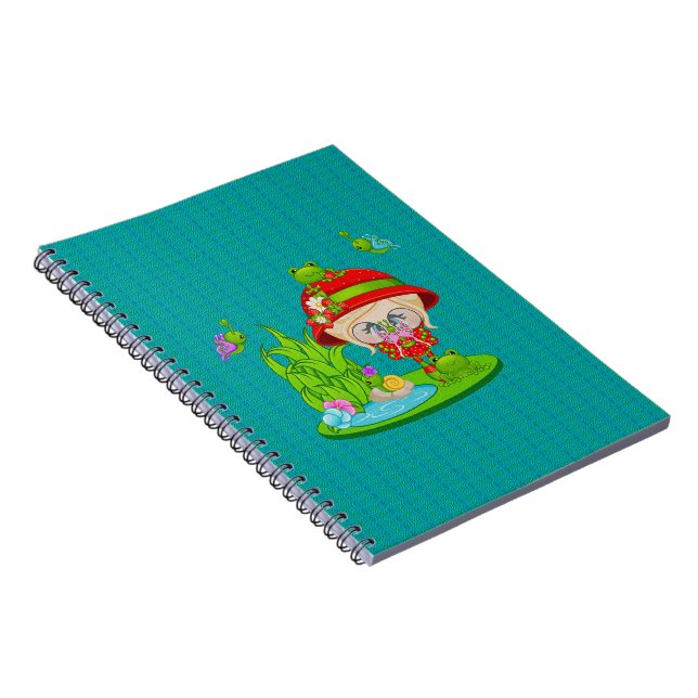 Nature Lover Frog Fee Notizblock (Rechte Seite)
