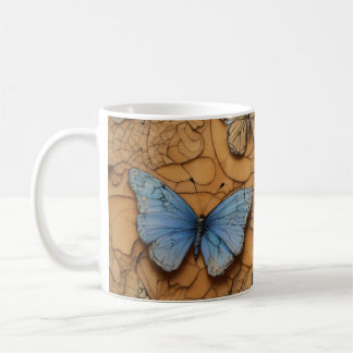 Nature Lover's Butterfly Coffee Cup: Sip in Transf Kaffeetasse
