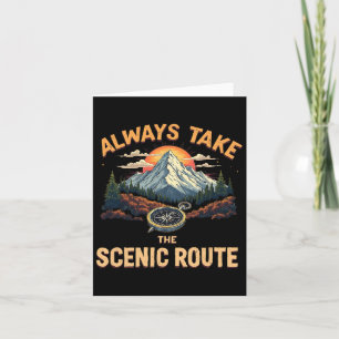 Nature Lovers Nature Wander Bekleidung immer nehme Karte