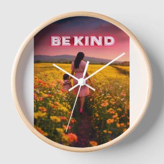 nature meilleure belle conception horloge murale