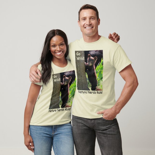 Nature Nerds regieren Bear Adult Shirt (Unisex)