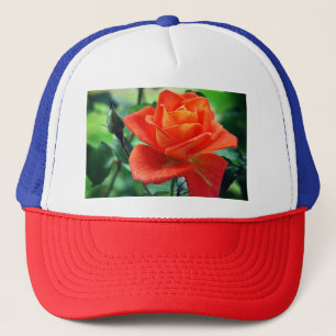 Nature Pink Rose Blume-46458 Truckerkappe