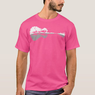 Nature Reflection Gitarre Shirt Band Musician Gesc