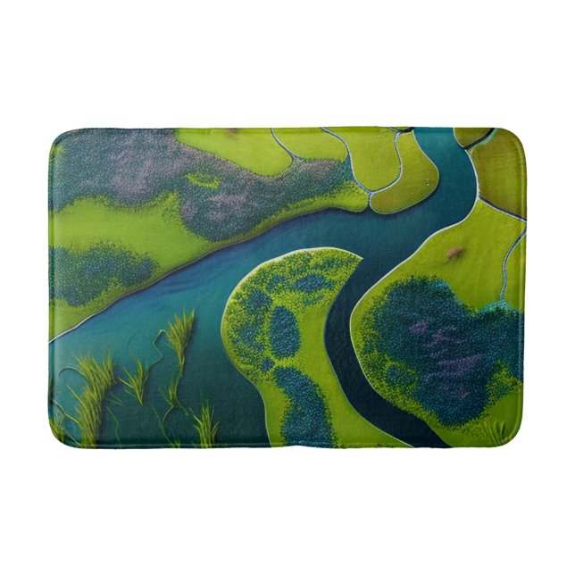 Nature’s Tapestry Badematte (Vorderseite)