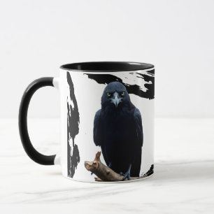 Nature sauvage Crow-Raven Coffee Mug