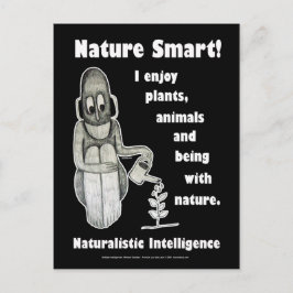 Nature Smart - Blank Postkarte