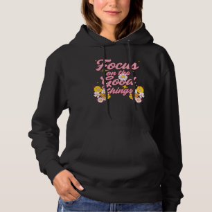 Nature Soul Slogan Konzentration auf die guten D Hoodie
