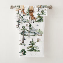 Nature Symphony Customizable Towel