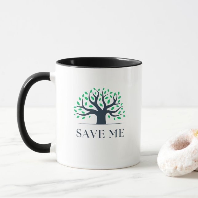 Nature Vibes Tasse (Mit Donut)