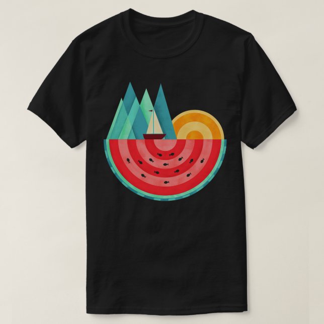 Nature Watermelon T-Shirt (Design vorne)