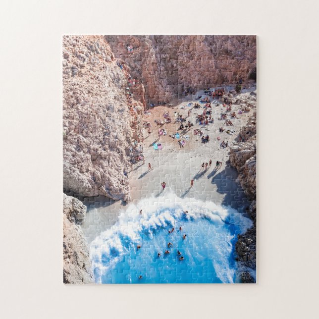 Nature Wave Pool auf Kreta Puzzle (Vertikal)