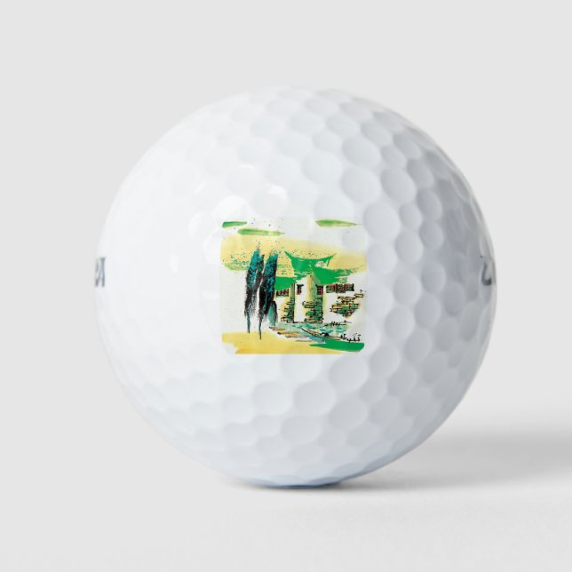 Natureainting Premiuim Golfball (Vorderseite)