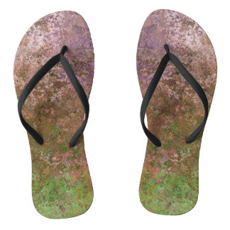Natureal Inspiriert Abstrakte Alkoholtinte Flip Flops