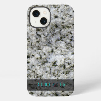Naturegeologie Rock Texture Individuelle Name iPhone Hülle