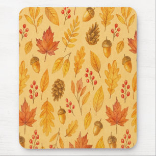 Natureherbstmuster Mousepad