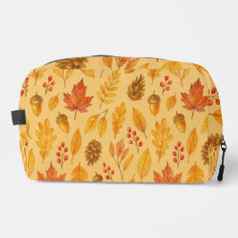 Natureherbstmuster Waschbeutel