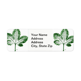 Natureleaf Print, Erdbeeren Pflanze Blatt