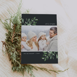 Naturellement Joyeux   Carte photo de vacances Wat