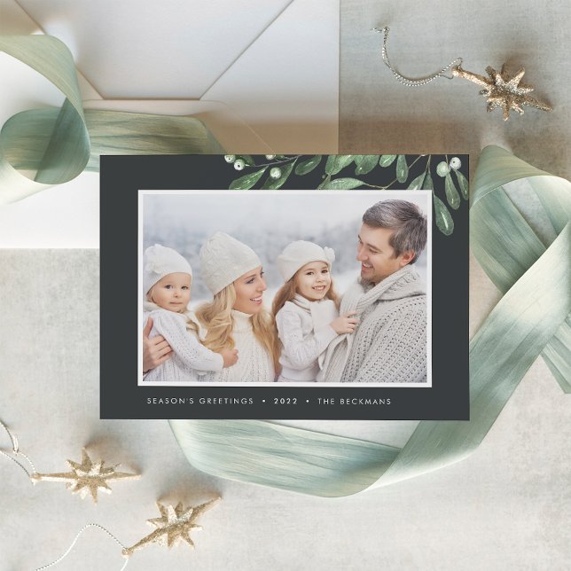 Naturellement Joyeux | Carte photo de vacances Wat (Créateur téléchargé)