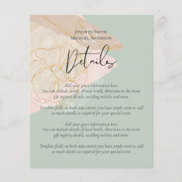 Naturerdraht Dusty Rose Blush Pink Hochzeit