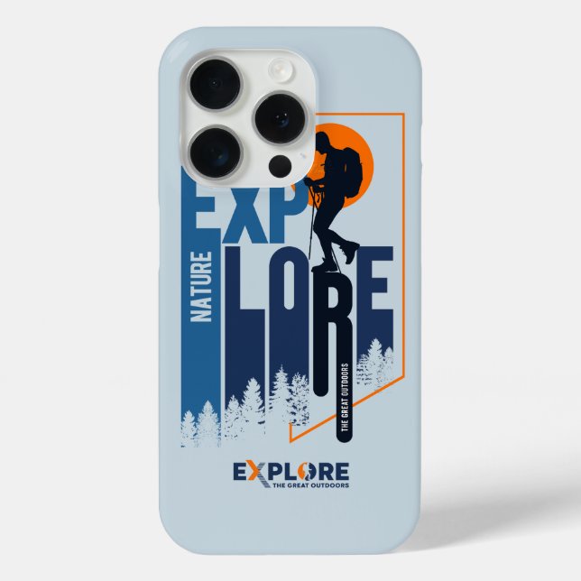 Naturerforschung | Herren- Case-Mate iPhone Hülle (Rückseite)