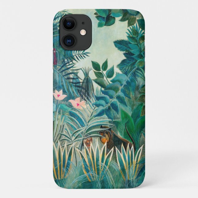 Naturerlebnis in tropischen Dschungelmalereien Case-Mate iPhone Hülle (Rückseite)