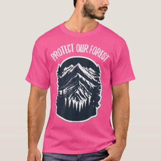Naturerlebnis Outdoor Forest Camping Wandern schüt T-Shirt