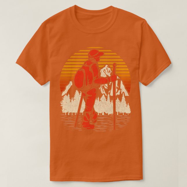 Naturerlebnis Wandern Ristorante da Valentino Rist T-Shirt (Design vorne)